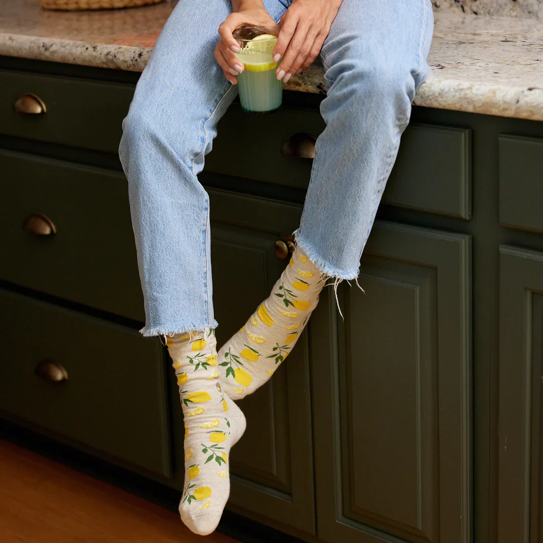 Conscious Step Socks that Plant Trees - Lemons - Image 4