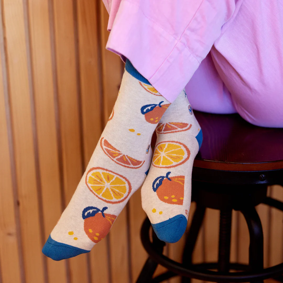 Conscious Step Socks that Plant Trees - Oranges - Image 2