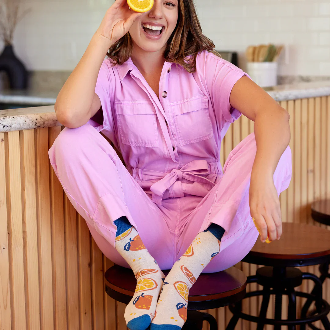 Conscious Step Socks that Plant Trees - Oranges - Image 4