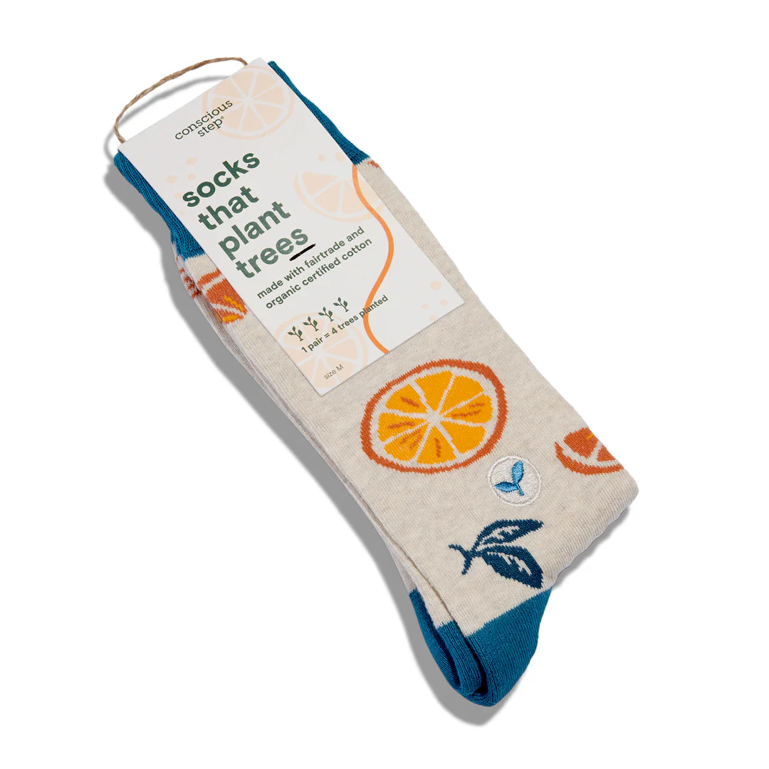 Conscious Step Socks that Plant Trees - Oranges - Image 5