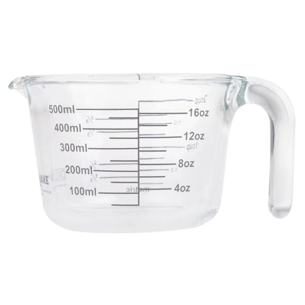 Daily Bake Glass Measure Jug - 2 Cup/500ml - Image 2