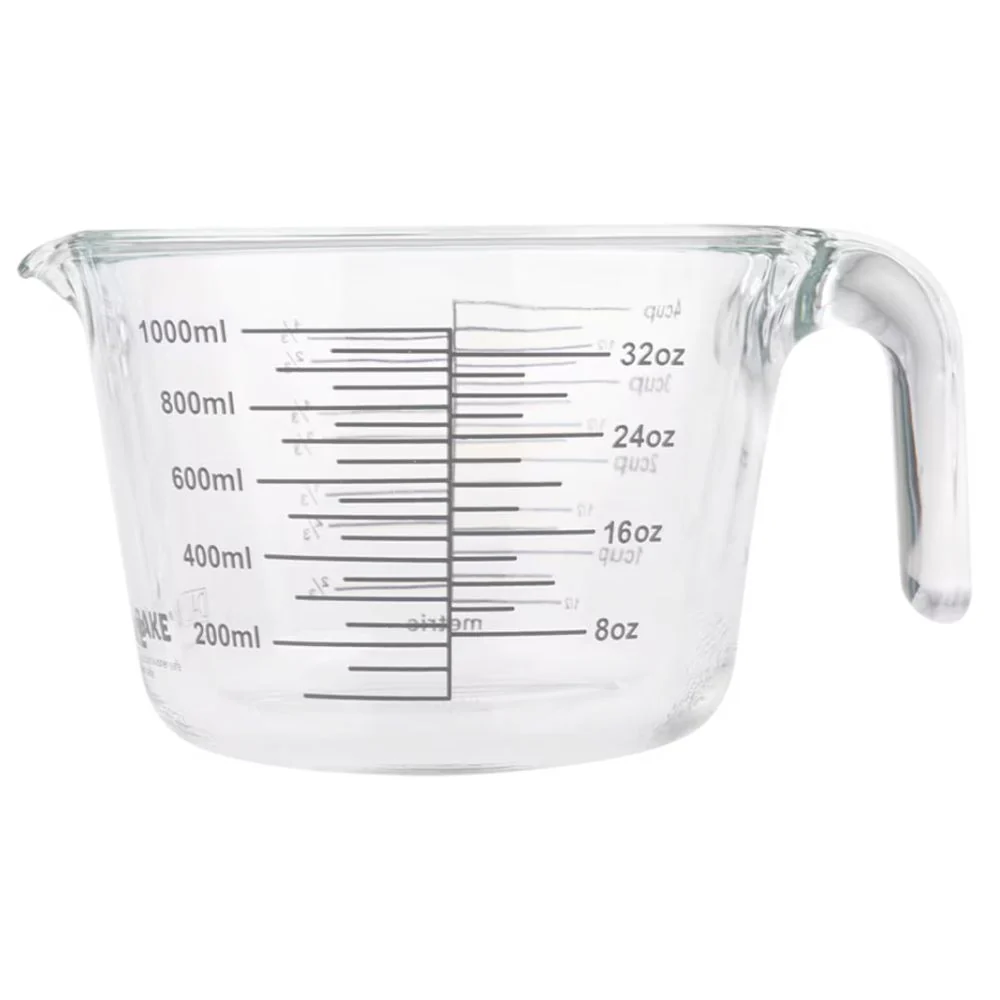 Daily Bake Glass Measure Jug - 4 Cup/1L - Image 2