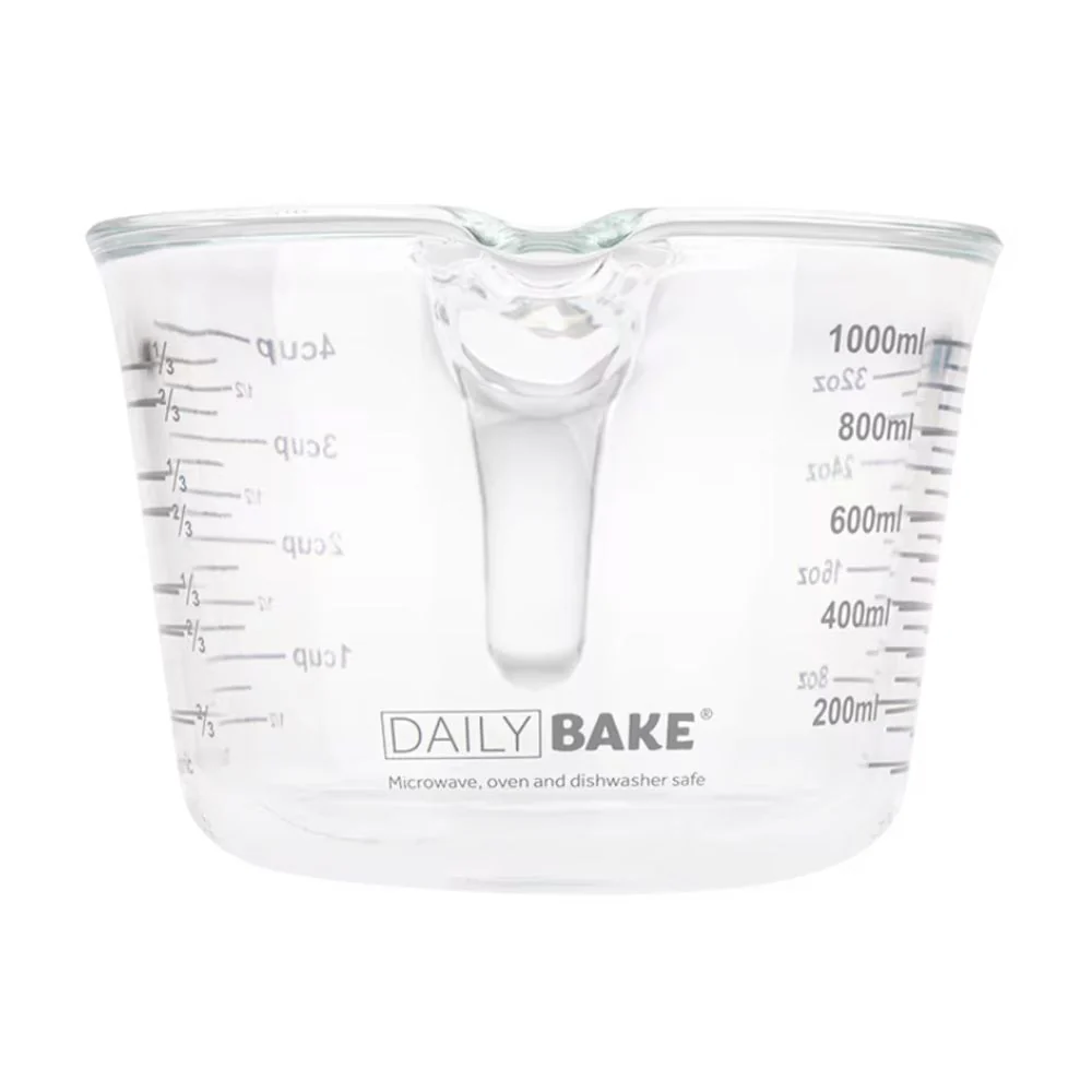 Daily Bake Glass Measure Jug - 4 Cup/1L - Image 3