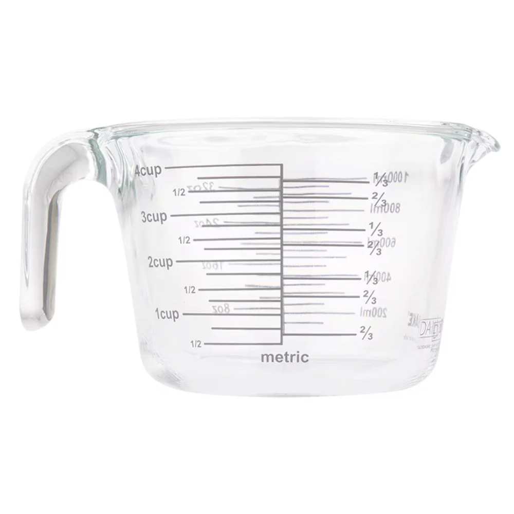 Daily Bake Glass Measure Jug - 4 Cup/1L - Image 4