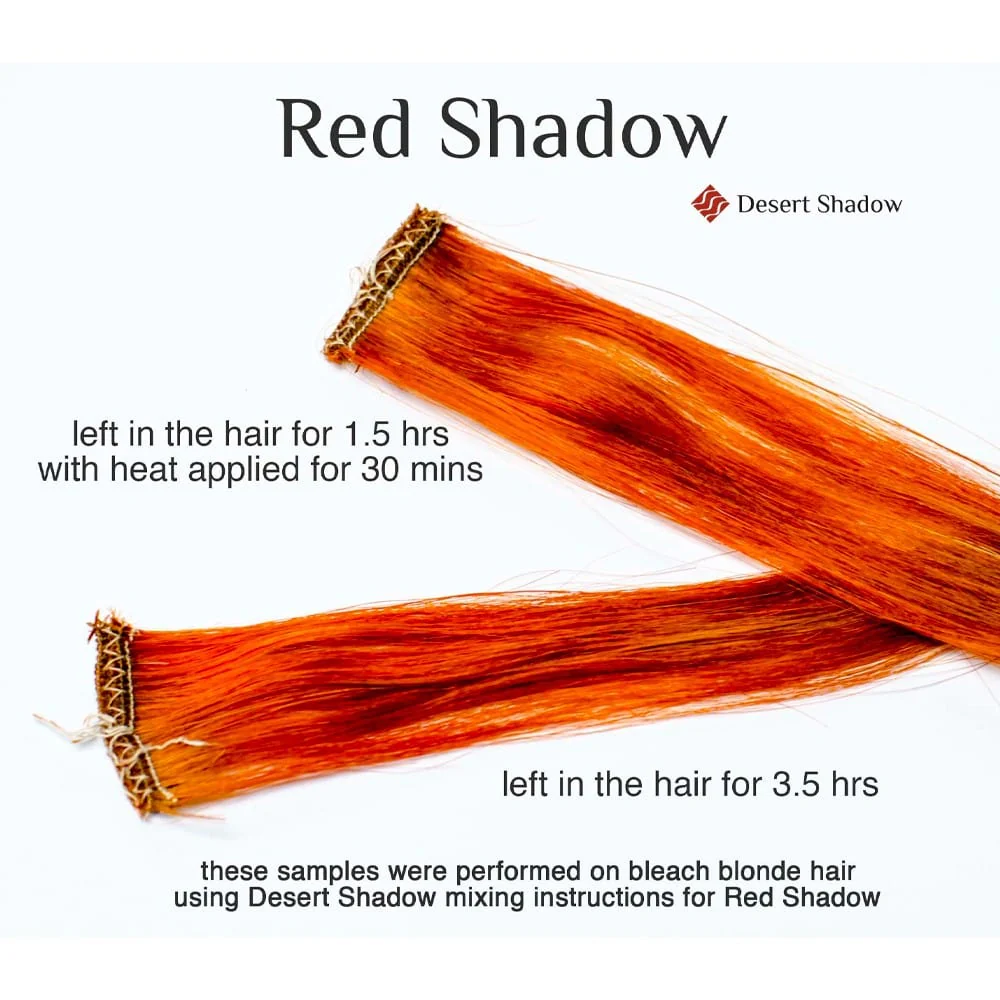 Desert Shadow Organic Hair Colour - Red Shadow 100g - Image 3