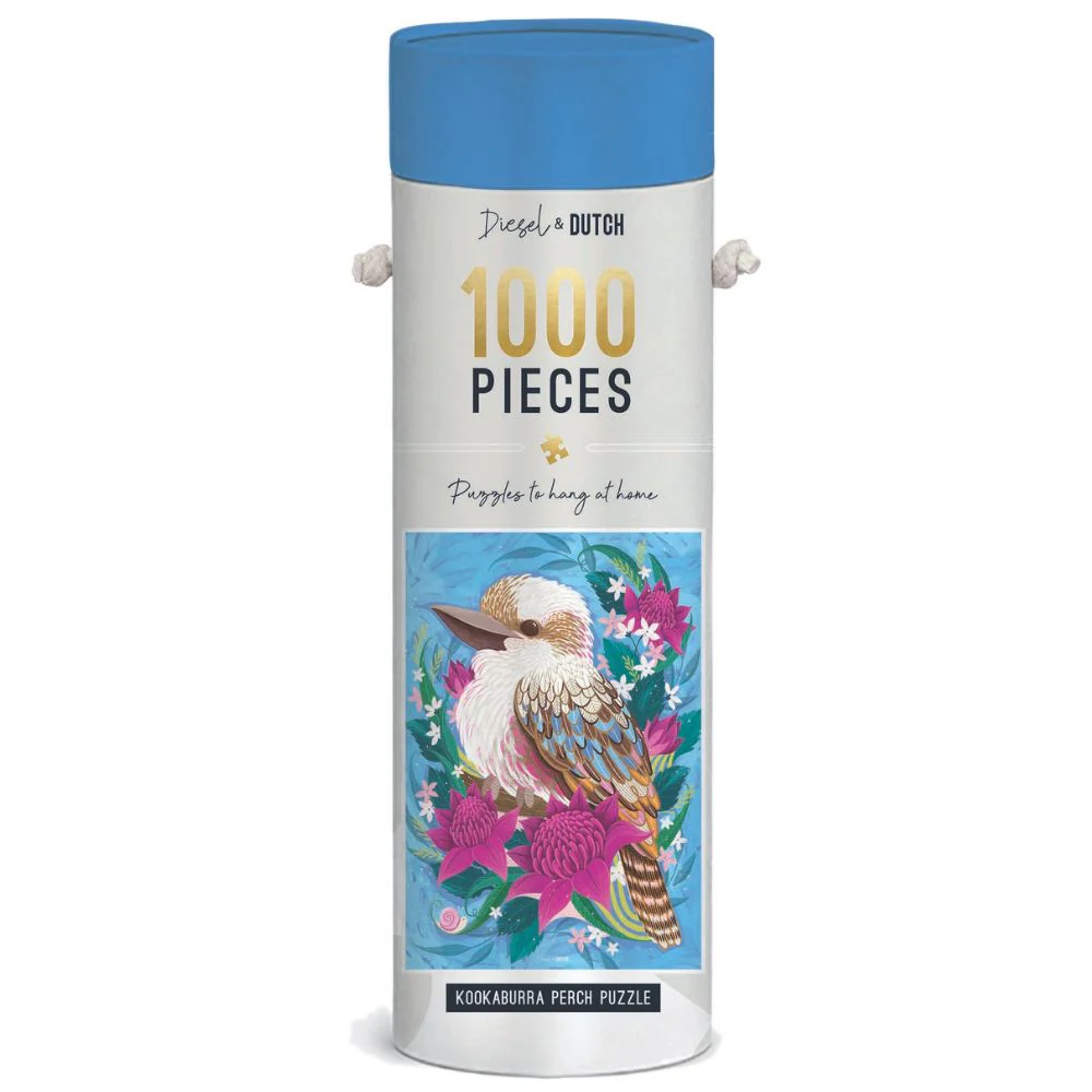 Diesel & Dutch 1000pc Jigsaw Puzzle - Kookaburra's Perch - Image 4