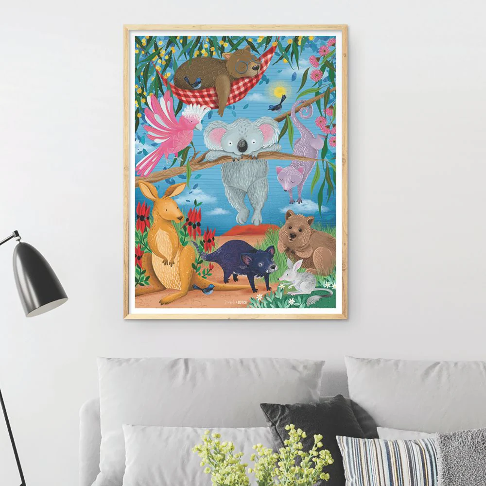 Diesel & Dutch 1000pc Jigsaw Puzzle - Wildlife Down Under - Image 3