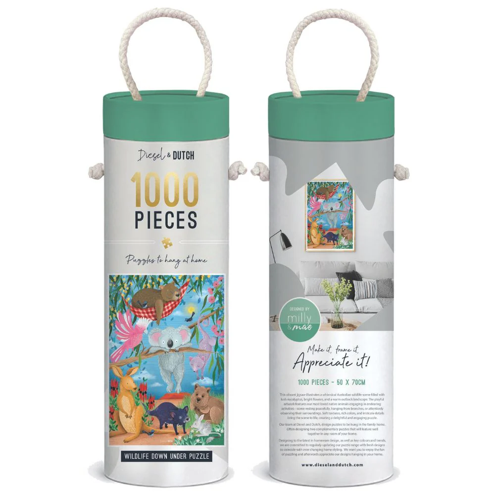 Diesel & Dutch 1000pc Jigsaw Puzzle - Wildlife Down Under - Image 5