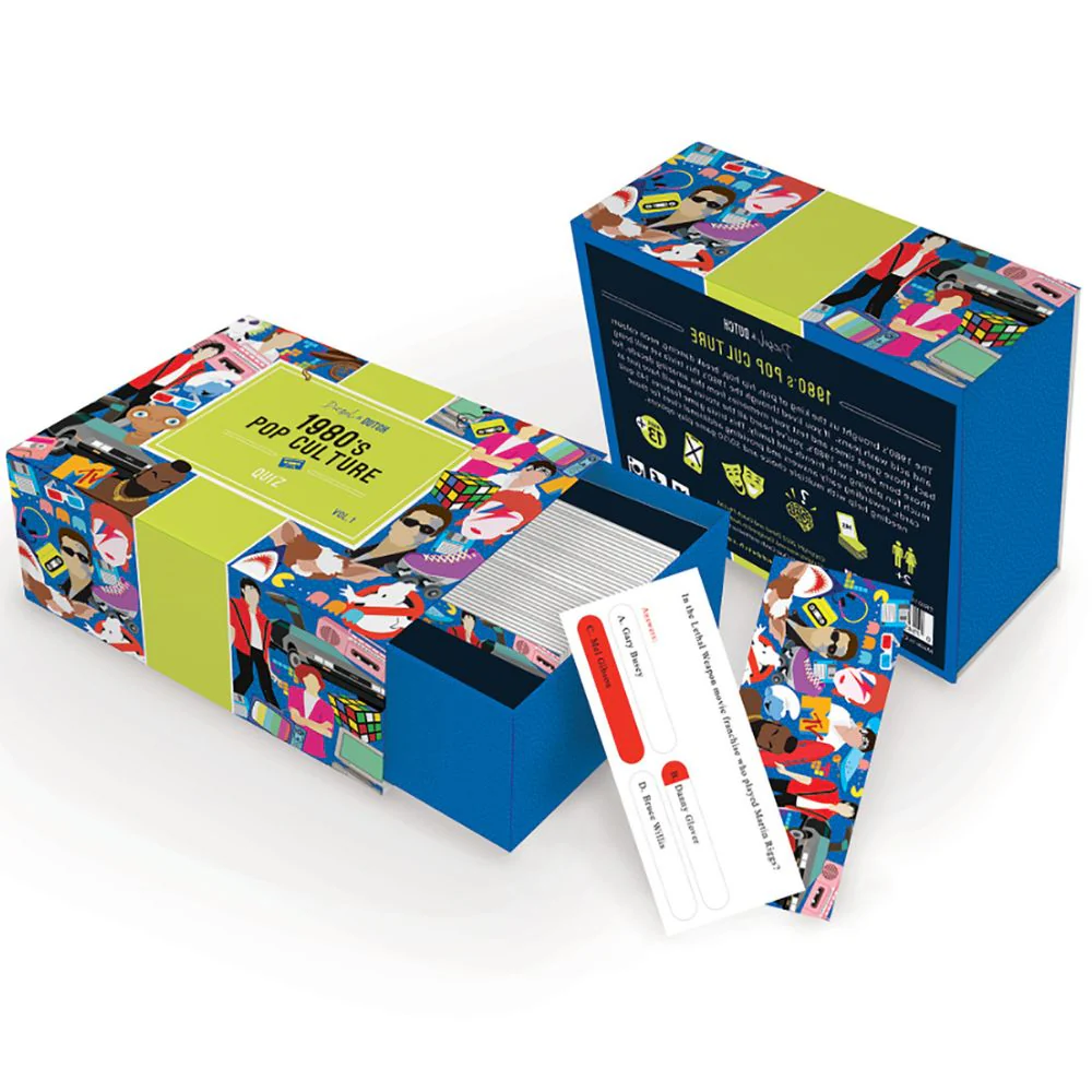 Diesel & Dutch 1980's Pop Culture Trivia Box