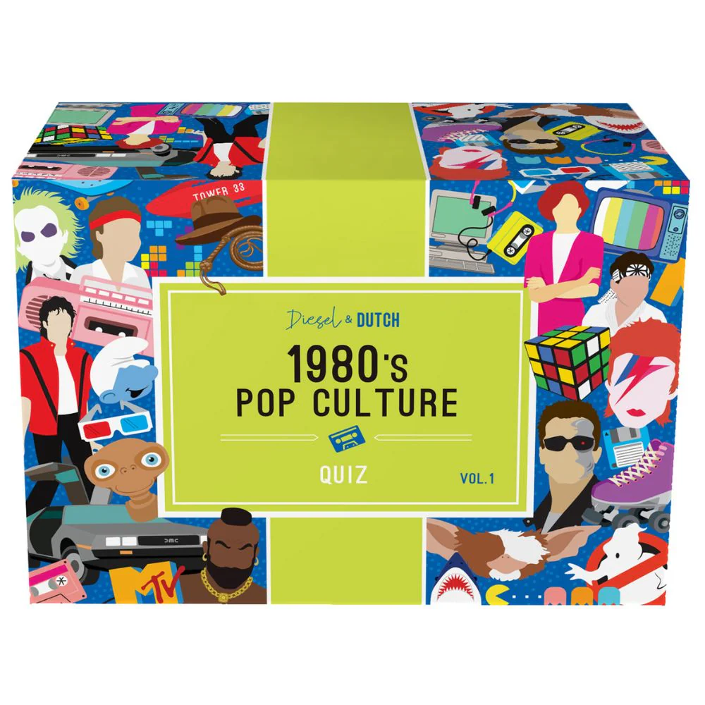 Diesel & Dutch 1980's Pop Culture Trivia Box - Image 2