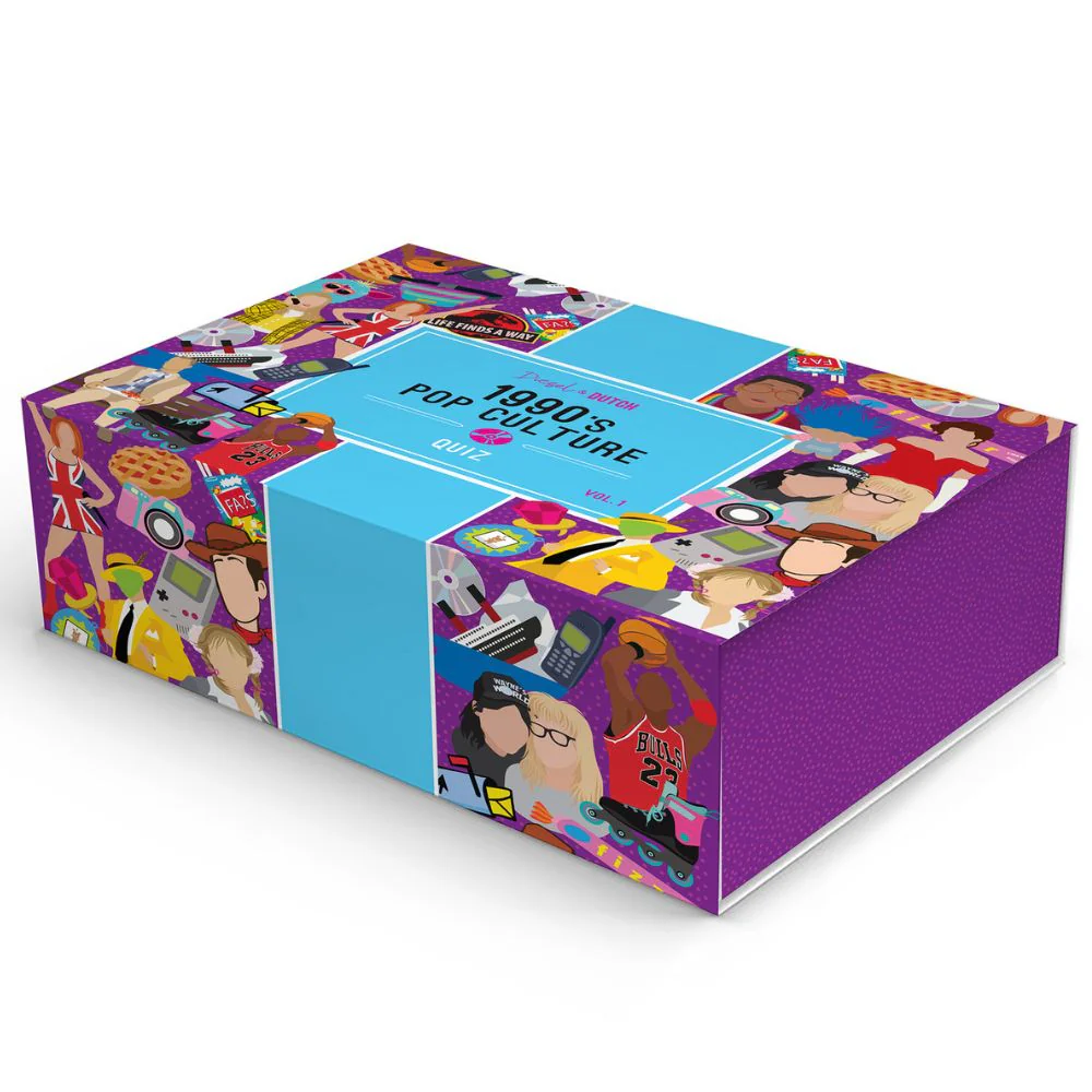 Diesel & Dutch 1990's Pop Culture Trivia Box - Image 3