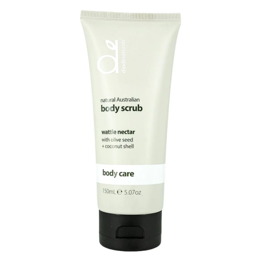 Dindi Naturals Body Scrub - Wattle Nectar 150ml (TUBE)