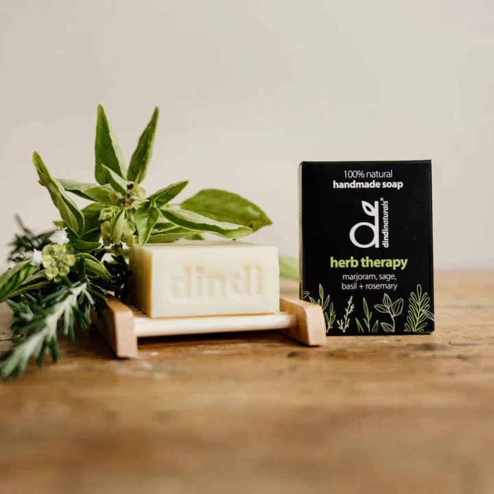 Dindi Naturals Boxed Soap Bar 110g - Herbal Therapy - Image 3