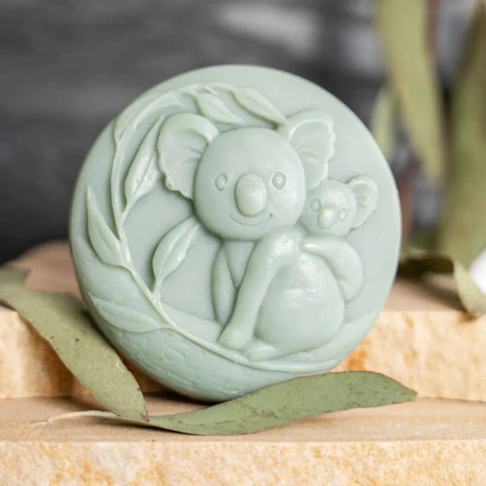 Dindi Naturals Boxed Soap Bar 70g - Koala with Mint, Eucalyptus and Kakadu Plum - Image 2