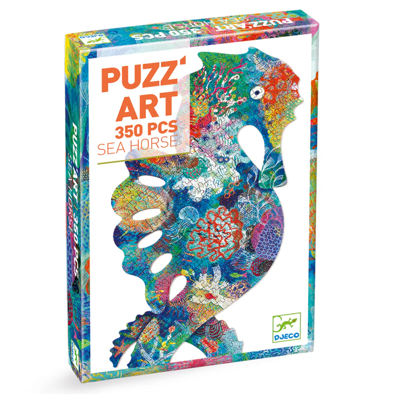 Djeco Art Puzzle 350 piece - Sea Horse - Image 4