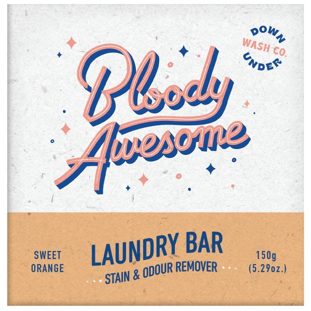 Downunder Wash Co Laundry Bar & Stain Remover - Sweet Orange - Image 2