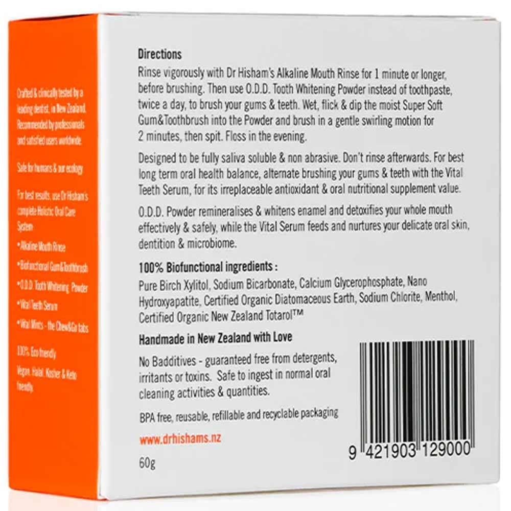 Dr Hisham's Dental Detox Teeth Whitening Powder - Image 3
