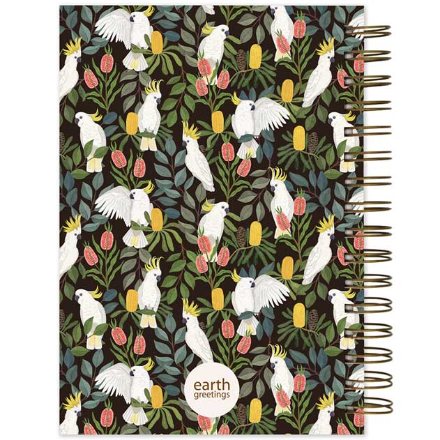 Earth Greetings A5 Journal Lined - Aussie Squawkers - Image 3