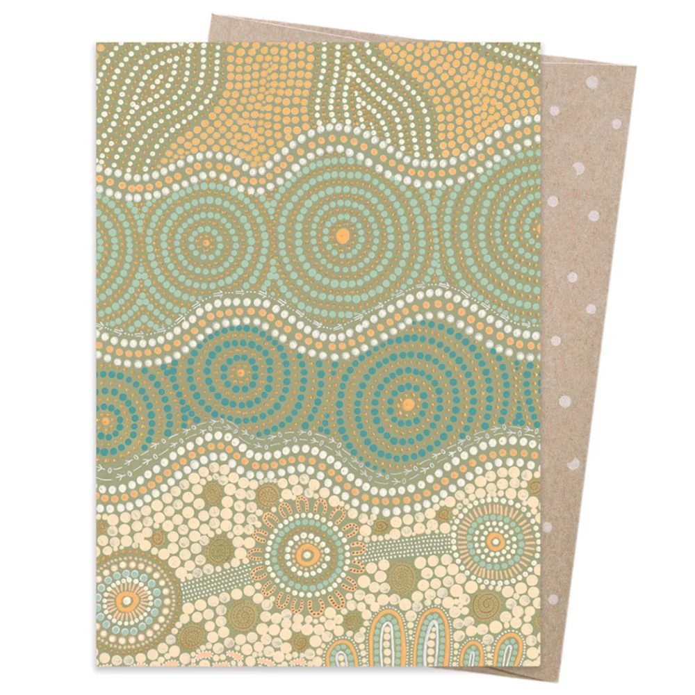 Earth Greetings Card - Travelling Our Land
