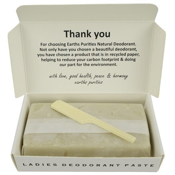 Earths Purities Ladies Natural Deodorant Paste - Image 2
