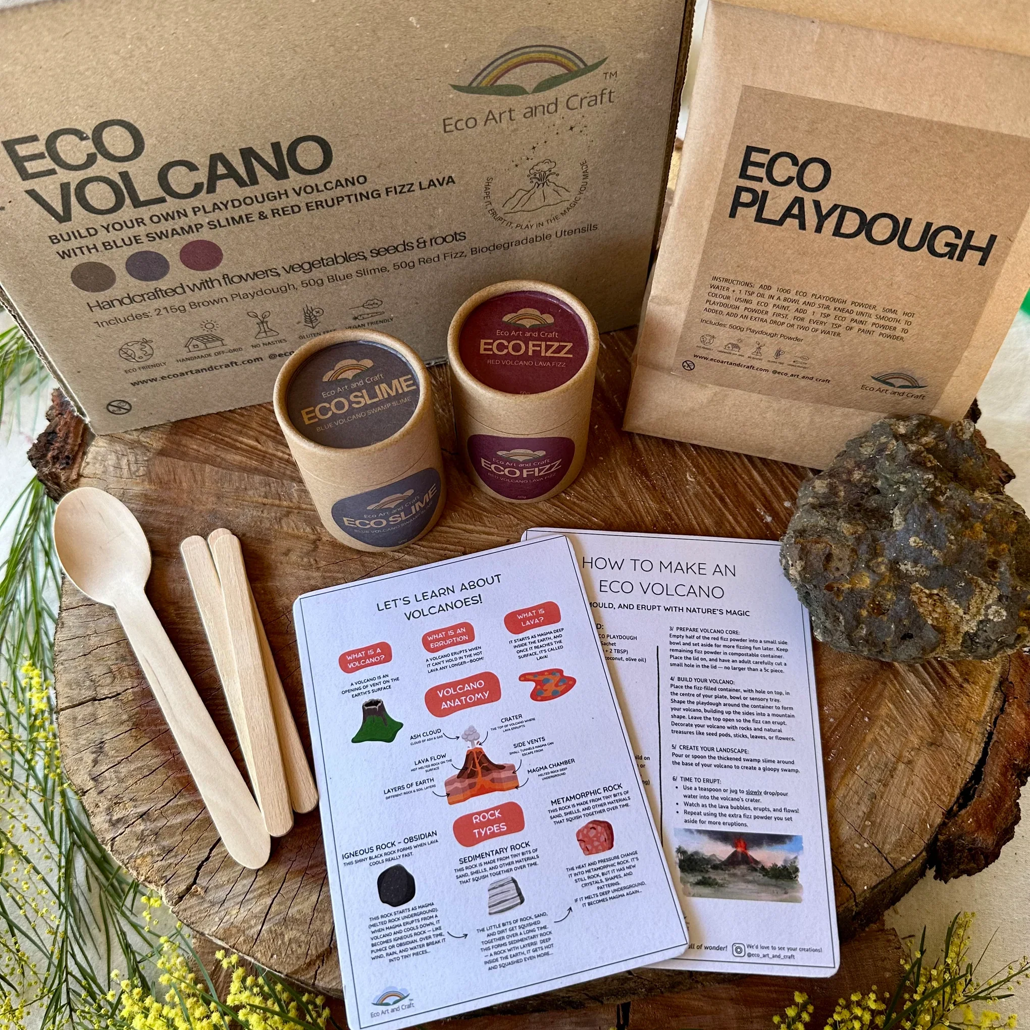 Eco Art And Craft Make An Eco Volcano