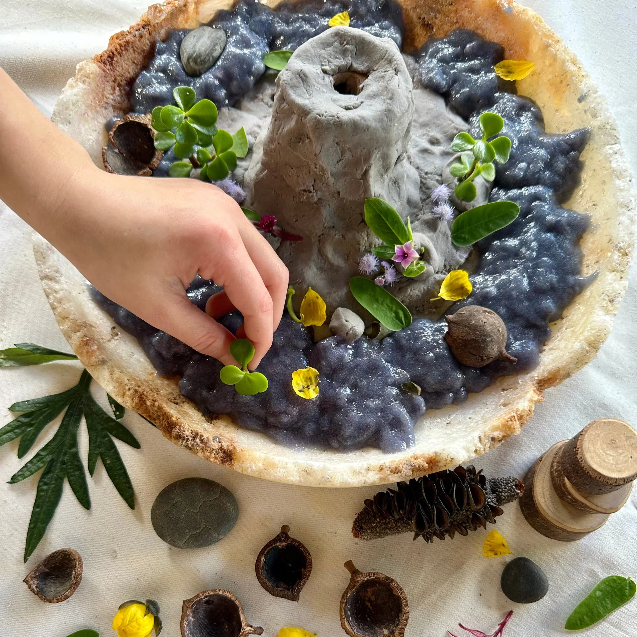 Eco Art And Craft Make An Eco Volcano - Image 3