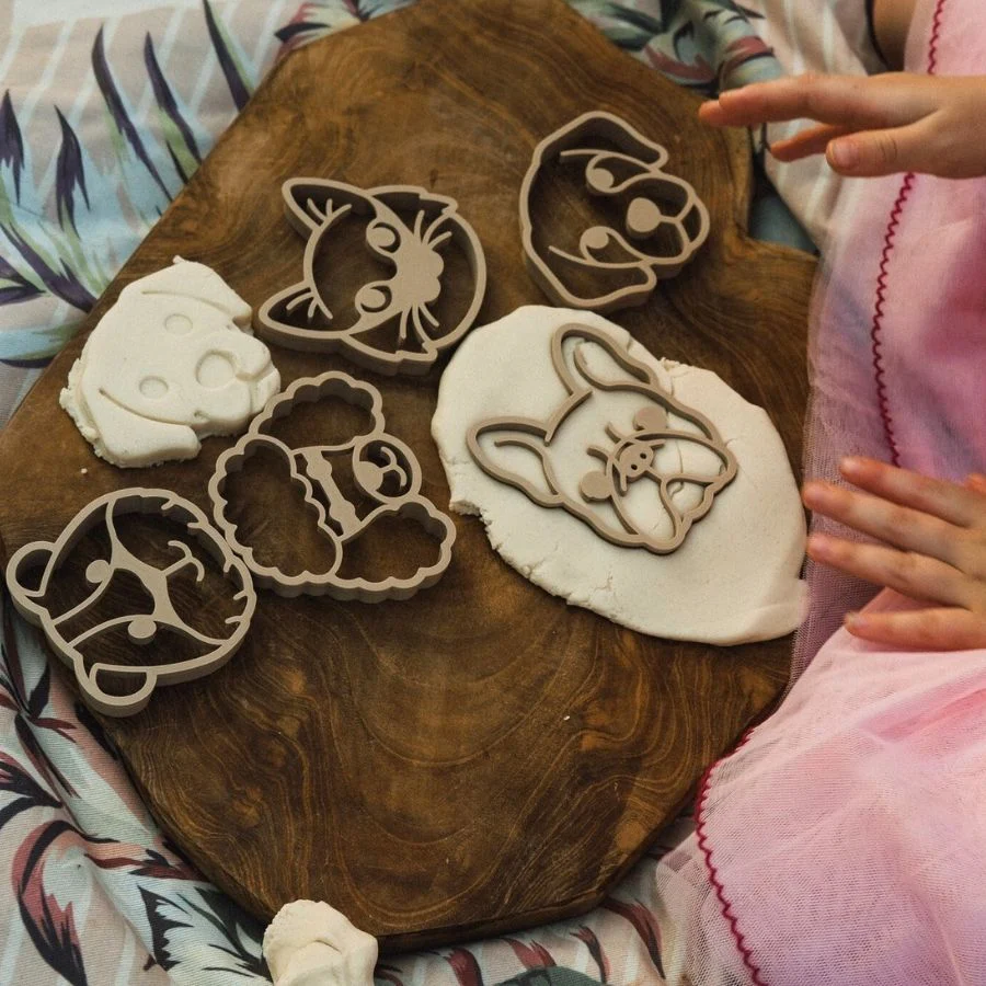 Cookie Cutter / Play Dough Cutter Set - Pet Faces (set of 5) - Image 6