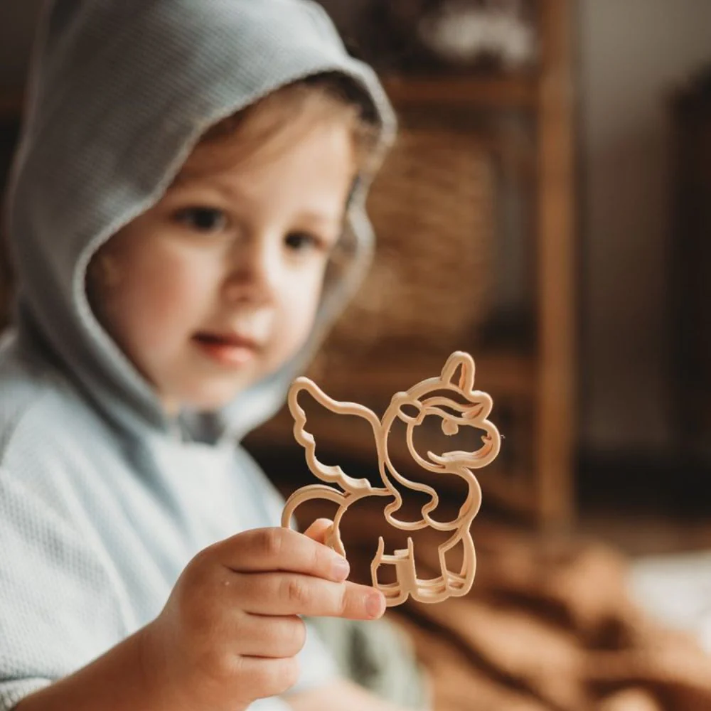 Cookie Cutter / Play Dough Cutter Set - Unicorn (set of 4) - Image 3