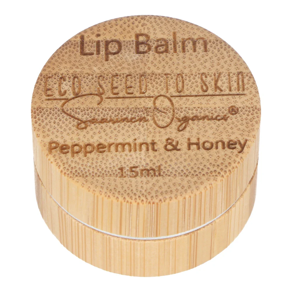 Eco Seed to Skin Peppermint & Honey Lip Balm - Image 3