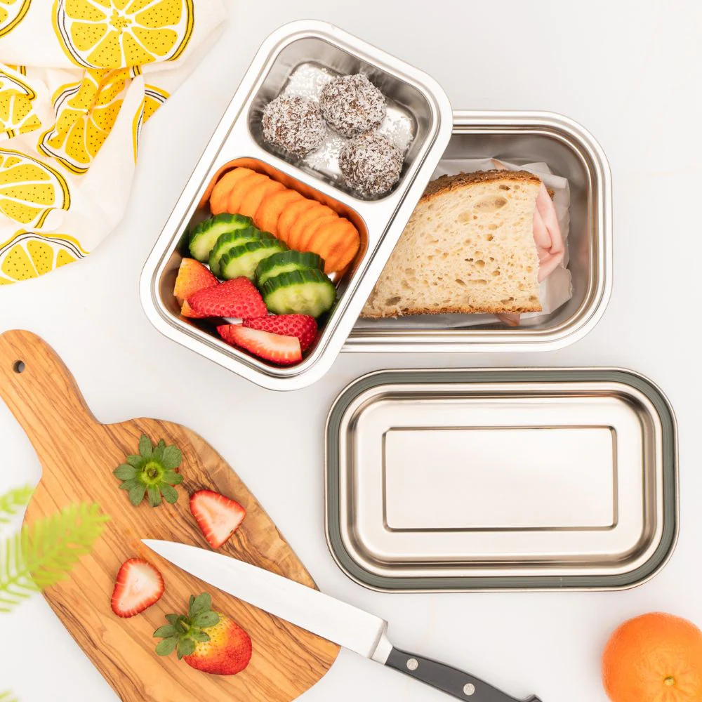 EcoCocoon 3 Compartments Stacker Lunch Box 1500ml - Image 3