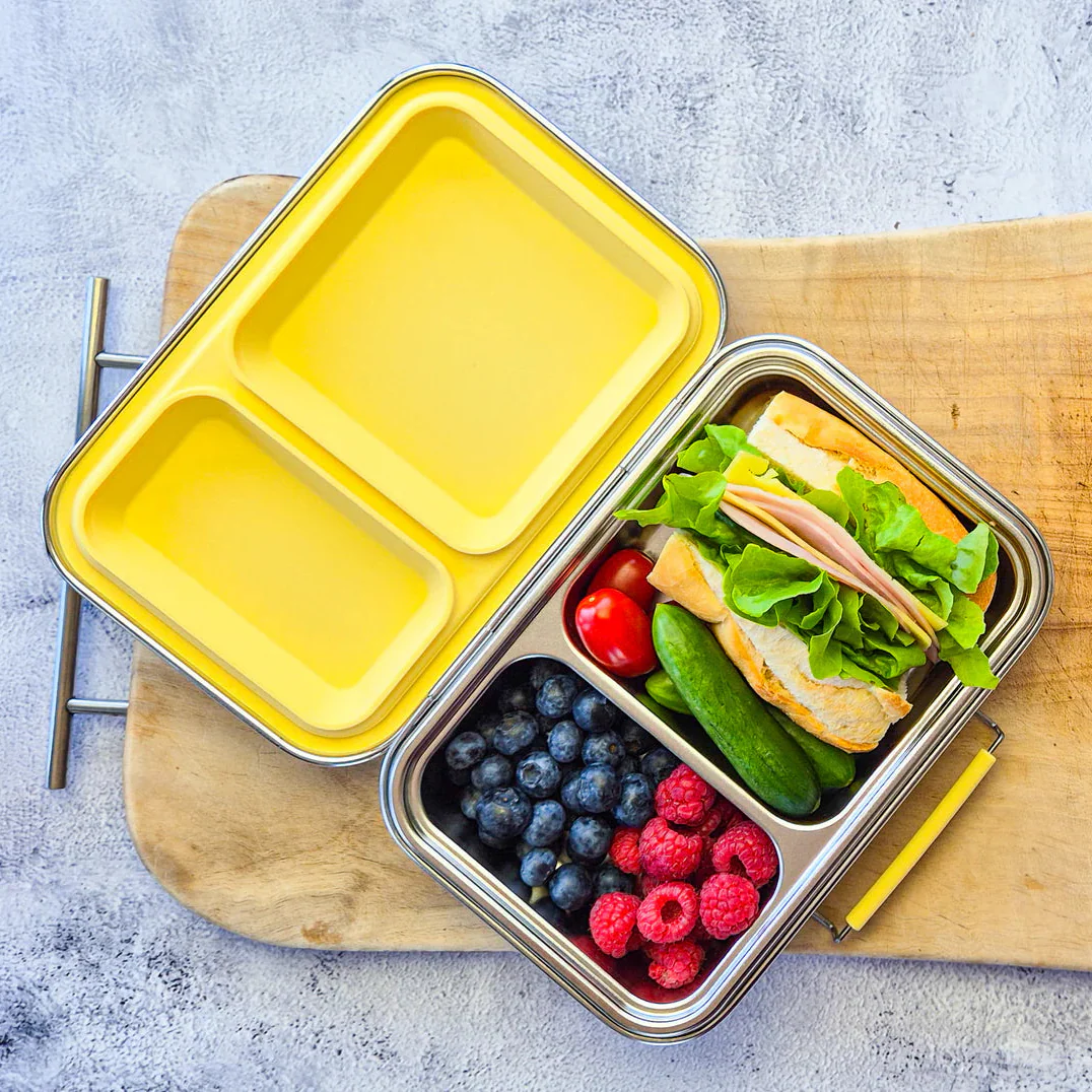 EcoCocoon Bento Lunch Boxes - 2 Compartment - Image 17
