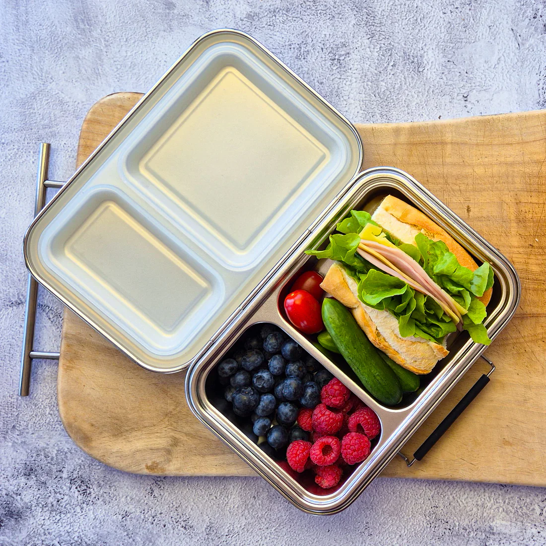 EcoCocoon Bento Lunch Boxes - 2 Compartment - Image 18