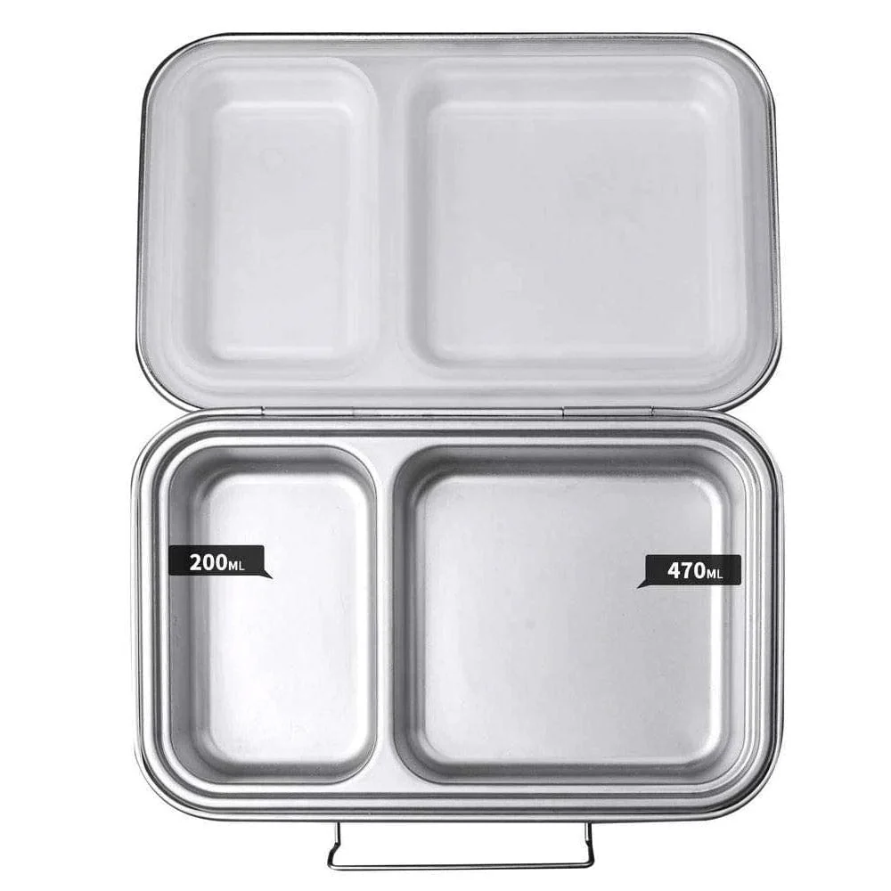 EcoCocoon Bento Lunch Boxes - 2 Compartment - Image 2