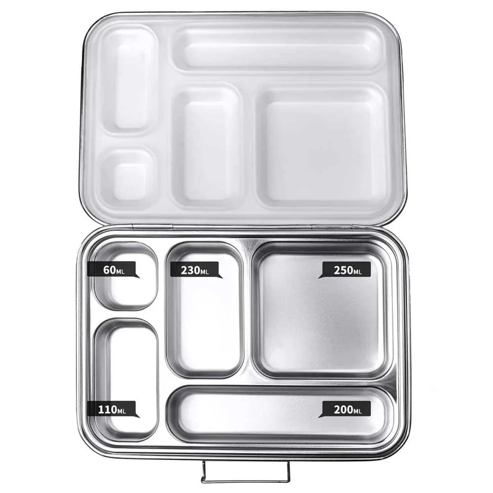 EcoCocoon Bento Lunch Boxes - 5 Compartment - Image 5