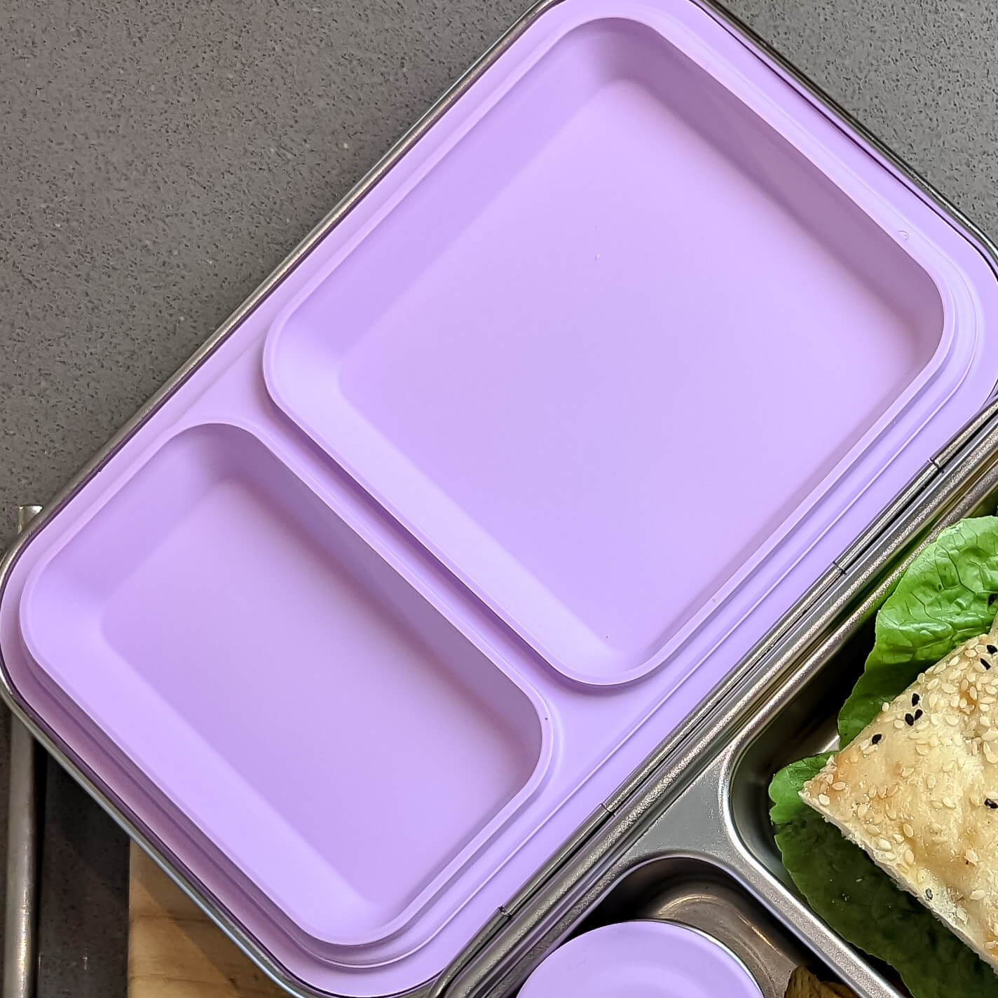 EcoCocoon Bento Lunch Box Replacement Seal - 2 Compartment - Image 3
