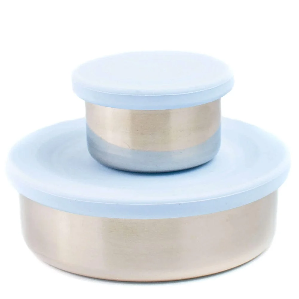 EcoCocoon Stainless Steel Leak-Proof Snack Pots - Set of 2 - Image 13