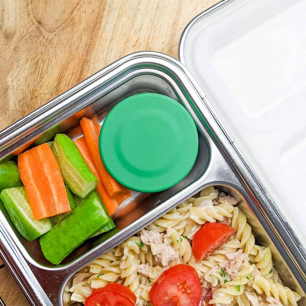 EcoCocoon Stainless Steel Leak-Proof Snack Pots - Set of 2 - Image 6