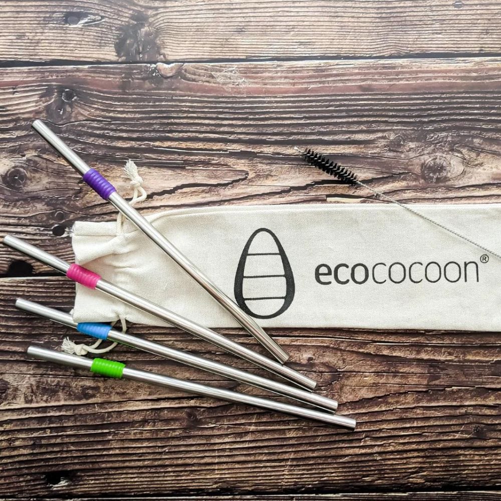 EcoCocoon Straw Set - Bellini - Image 2
