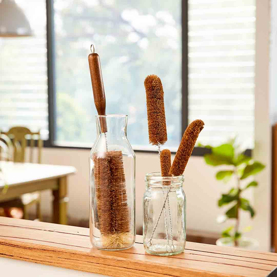 EcoMax Coconut Fibre Bottle Brush - Image 4