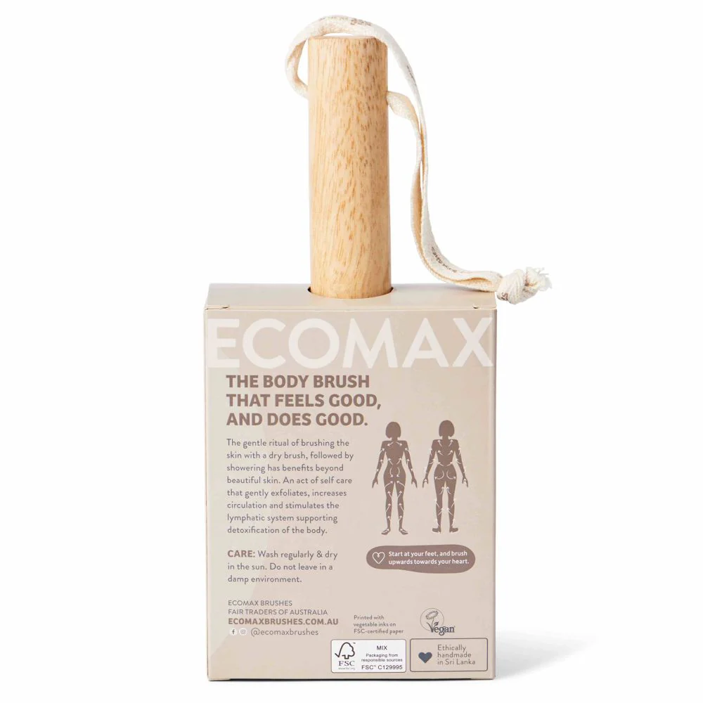EcoMax Spa Body Brush White - SOFT - Image 6