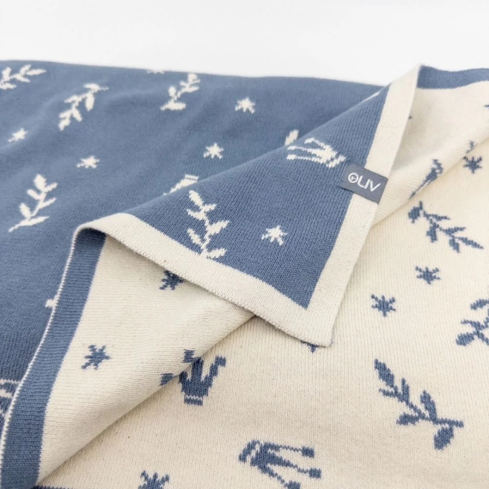 Ecovask Cot / Pram Blanket Organic Cotton - Image 2