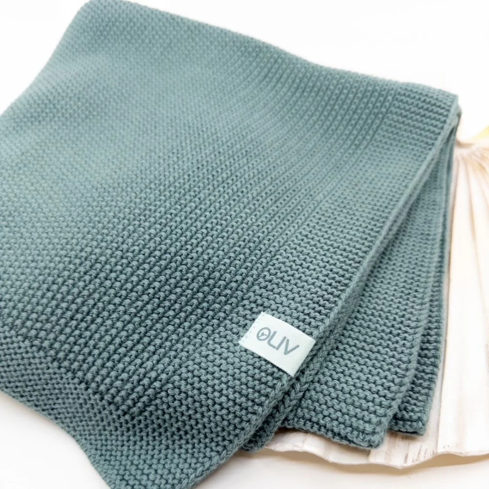 Ecovask Cot / Pram Blanket Organic Cotton - Image 3