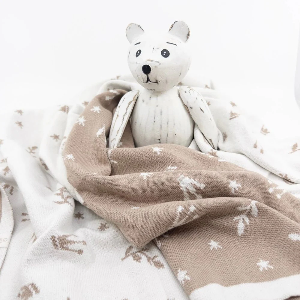 Ecovask Cot / Pram Blanket Organic Cotton - Image 4