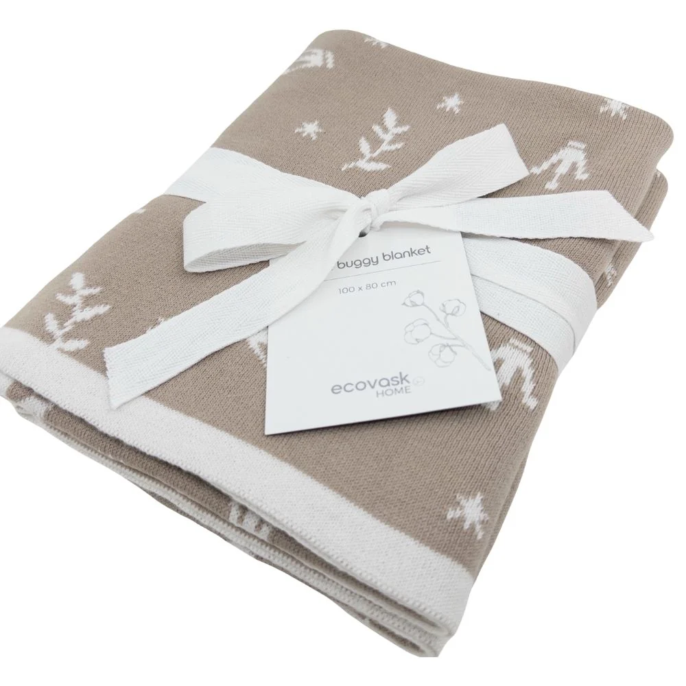 Ecovask Cot / Pram Blanket Organic Cotton - Image 6