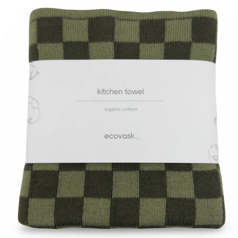 Ecovask Kitchen Towel Single Organic Cotton - Image 11