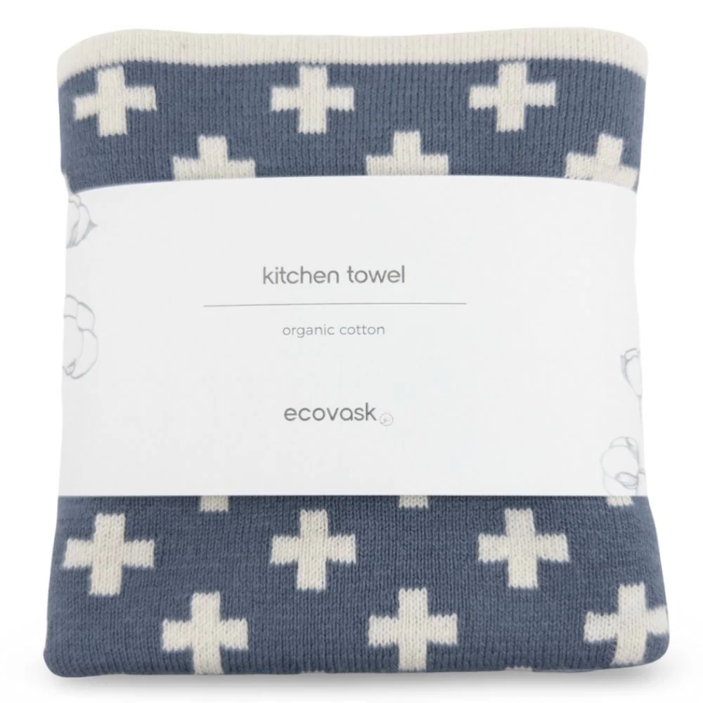 Ecovask Kitchen Towel Single Organic Cotton - Image 12