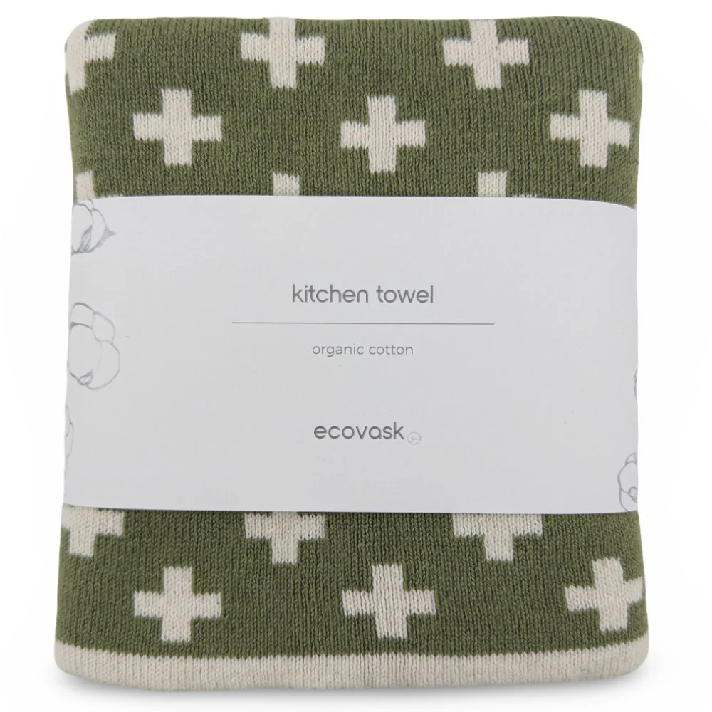 Ecovask Kitchen Towel Single Organic Cotton - Image 15