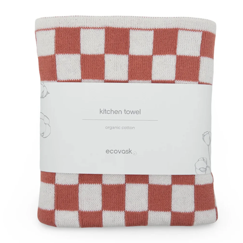 Ecovask Kitchen Towel Single Organic Cotton - Image 8
