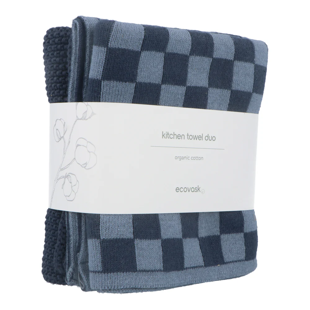 Ecovask Kitchen Towel Duo Organic Cotton - Image 2