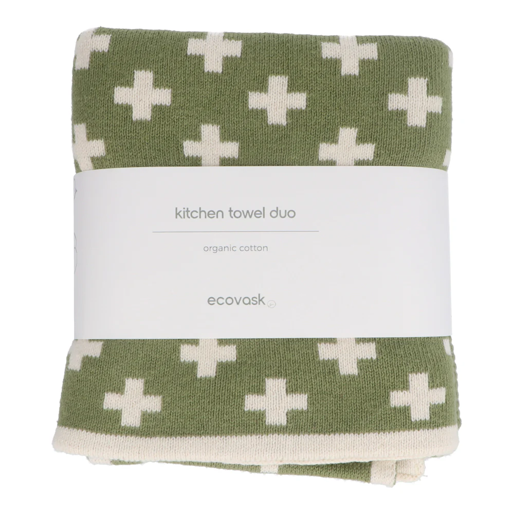 Ecovask Kitchen Towel Duo Organic Cotton - Image 8